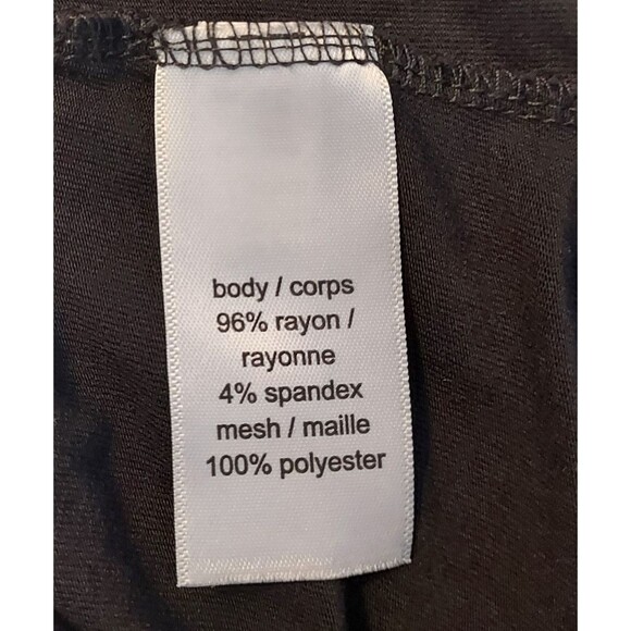 Maurices Womens Whimsigoth Shirt Top Size Medium Sheer Black Lace Long Sleeve - Picture 8 of 12